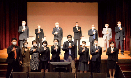Participants at the Hiroshima venue