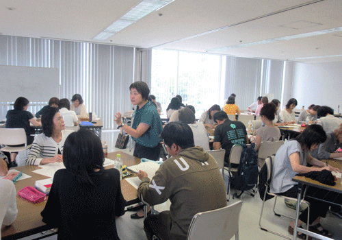 日本語ボランティア養成講座の様子