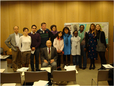Commemorative photo with Mr. Matsushima