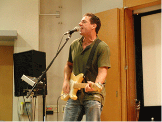 Canadian-born singer Kelly Pettit in the memorial concert