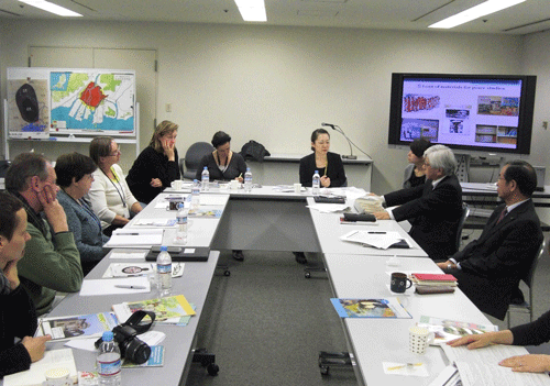 Discussion with group
