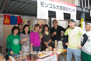 The Mongolian stall