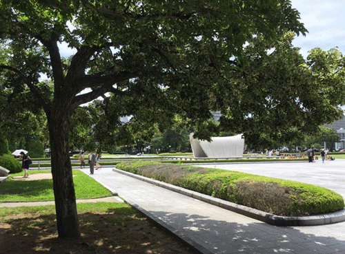 Two Bodhi trees survived the atomic bombing