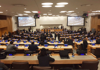 Preparatory committee for the negotiations conference (February this year)