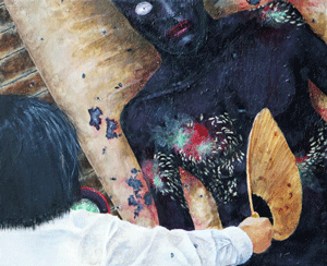Flies that keep coming back, maggots drawn by the strange smell