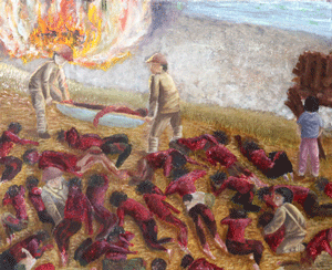 People collapsed and died