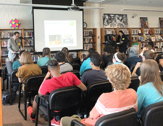 Lecture at Cambridge Rindge and Latin School