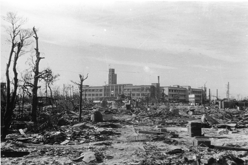 Hiroshima Red Cross Hospital, called 'an oasis amongst the ashes'