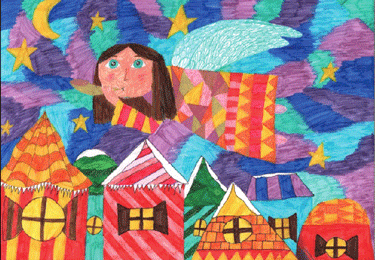 The grand prize: Ms. Anastasia Skobeltsyna in Krasnodar, Russia (9 years old)