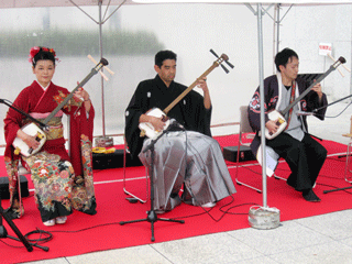 Outdoor stage