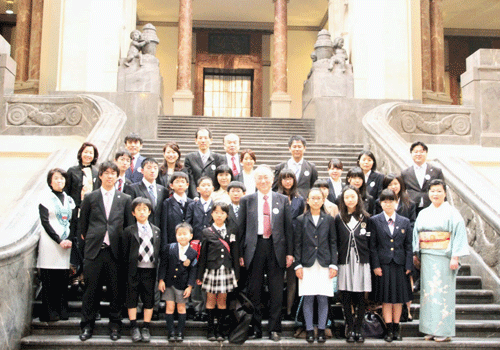 Delegation visiting Hanover (2014)