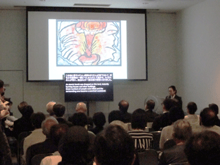 Performance of picture-story show depicting the experience of Mr. Katsuji Yoshida, a hibakusha from Nagasaki