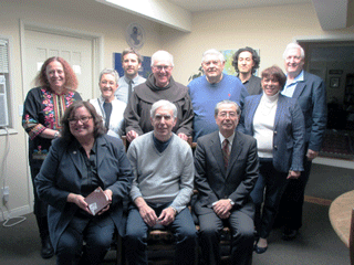 Meeting with the mayor of Santa Barbara (front row, left) and members of local NGOs