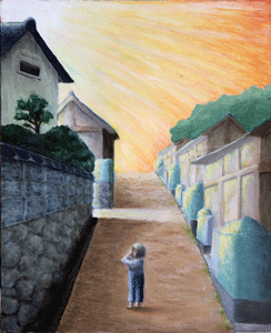 'Dazzling light' by Mahiru Harada and Keiko Ogura