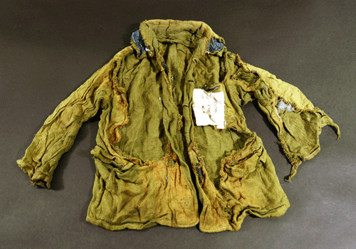 School jacket of an eight-year old boy