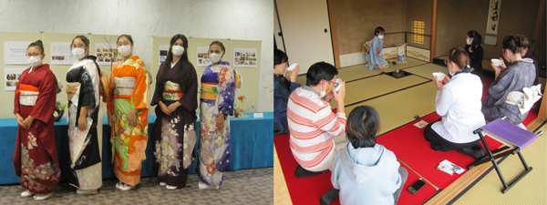 kimono dressing experience / Tea ceremony experience