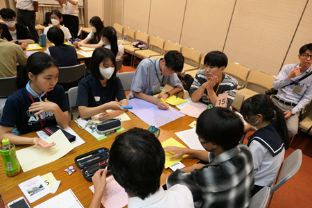 Lively discussions took place