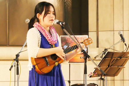 Ukelele concert by Ayaka Tobaru