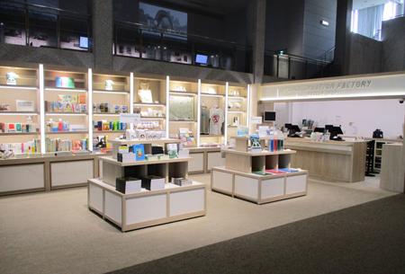 Shop design unified by the warmth of wood