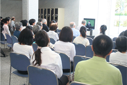 長崎平和祈念式典テレビ中継の視聴