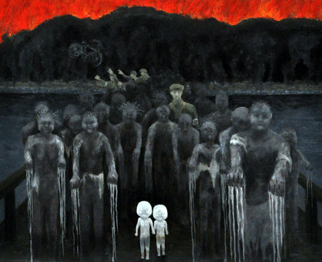 「消えていった幼い姉妹・・・生きていてほしい」制作者：中須賀愛美（基町高等学校普通科 創造表現コース２年）、新井俊一郎（被爆体験証言者）