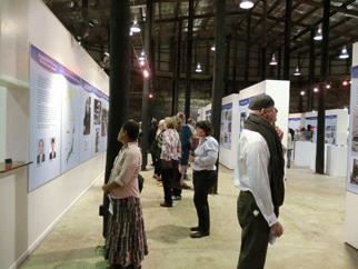 展示会場の様子