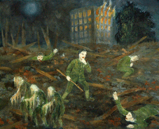 「倒壊校舎からの脱出」