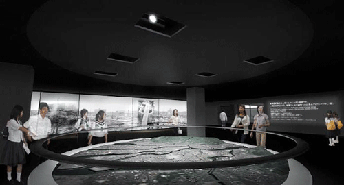 「導入展示」パノラマ模型