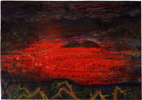 「市民が描いた原爆の絵」（作者：下村儀三氏）