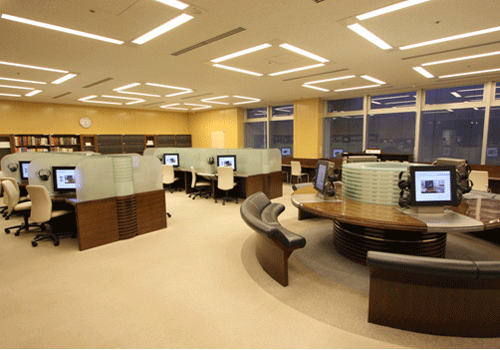 国立広島原爆死没者追悼平和祈念館の体験記閲覧室