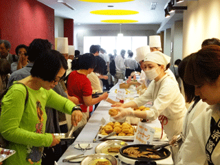 ドイツ料理の試食