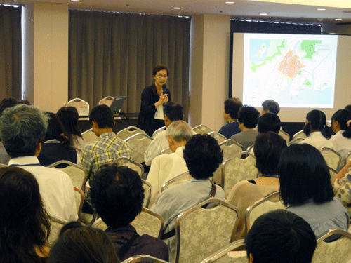 被爆の実相を語る被爆体験証言者