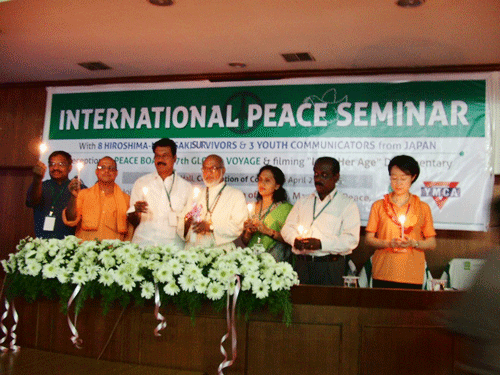 コーチ市役所内での行事