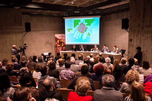 グラノラーズ博物館で被爆体験証言