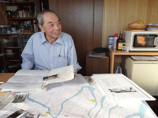 聞き取りの様子