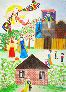 大賞（海外の部） イラン／中学２年生 Seyede Saba-Mostafavi Montazeri さん