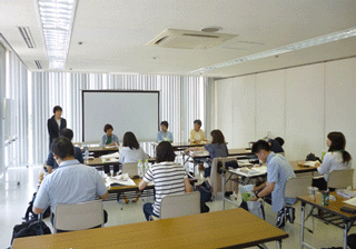 研修を受講する参加者