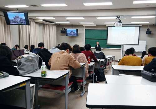 大田さんの講話の様子