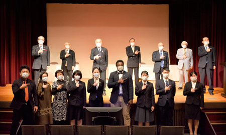 「核なき世界へスタート！」広島会場の参加者