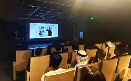 Contemporary Art Platform で行われた伝承講話