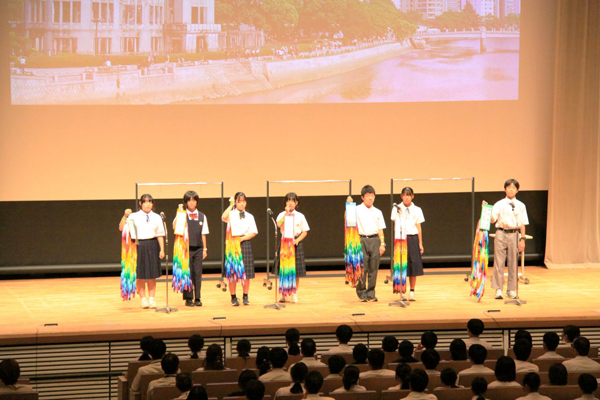 市原市平和大使の発表